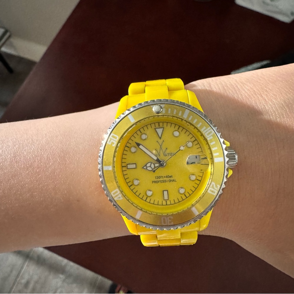 Retro Yellow Watch from Toy Watch
